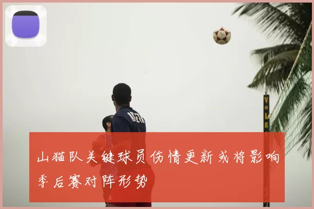 山猫队关键球员伤情更新或将影响季后赛对阵形势